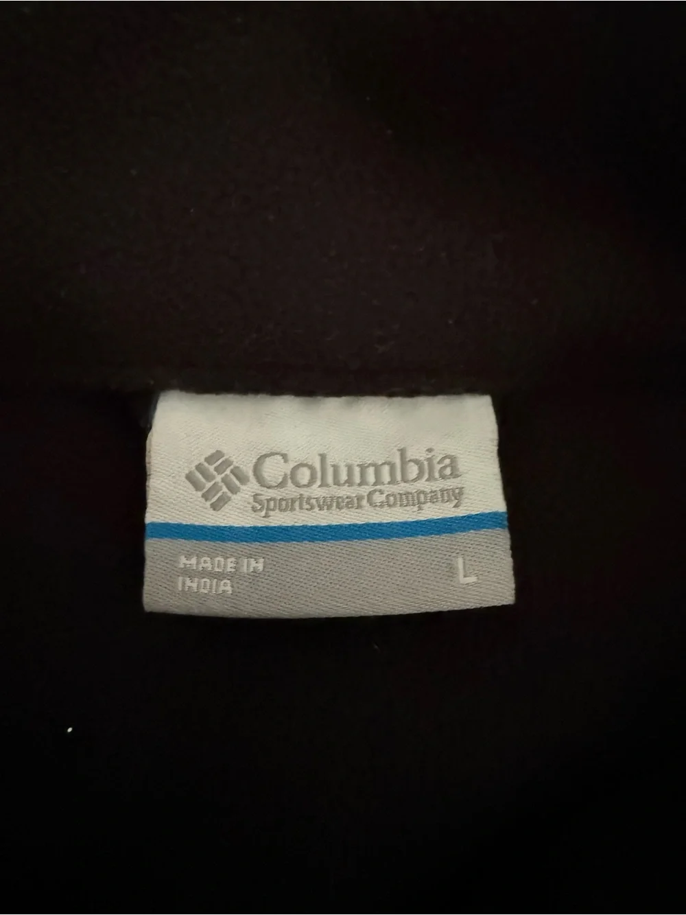 Columbia Black Men’s Lightweight Jacket with Boston College Embroidered Crest